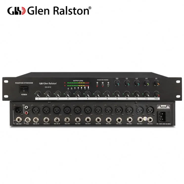 Glen Ralston Professional 12 channesl интеллектуал встреча аудио микшер