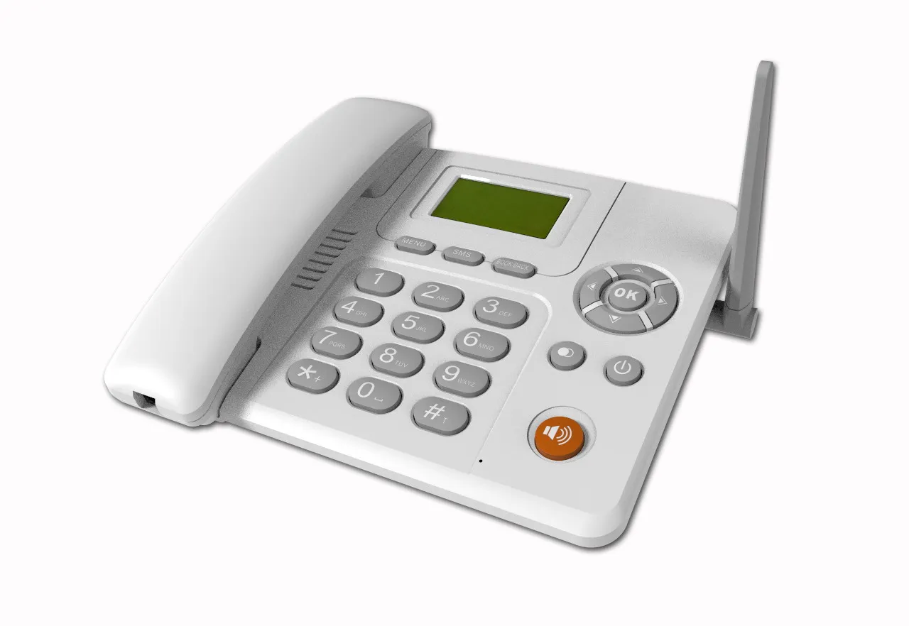 4G LTE Fixed Wireless Phone with WIFI hotspot Blue-tooth Color display Dual SIM optional