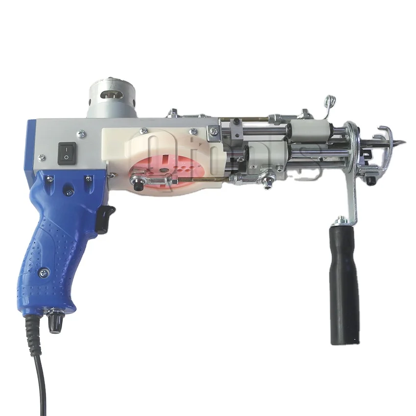 Qtools Cpointbox The Duo Ready Stock 2 in 1 Electric Handmade Tufting Gun Tufting Machine For Art Rug Carpet DIY