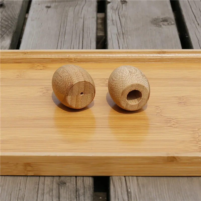Bathroom Accessory Toothbrush Mini Holder Stand Eco-friendly Bamboo Wooden Toothbrush Holder