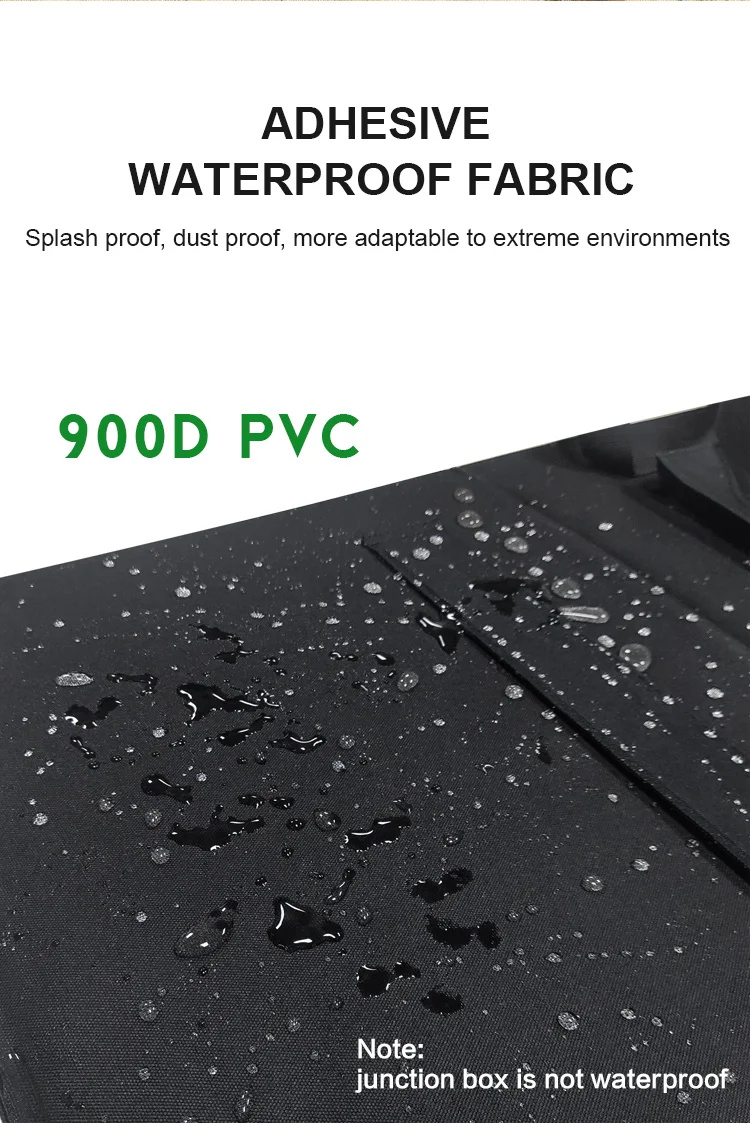 Monocrystalline Silicon Foldable Solar Panel 60w 80w 100w 200w 300w 400w Portable Folding Solar Outdoor Camping