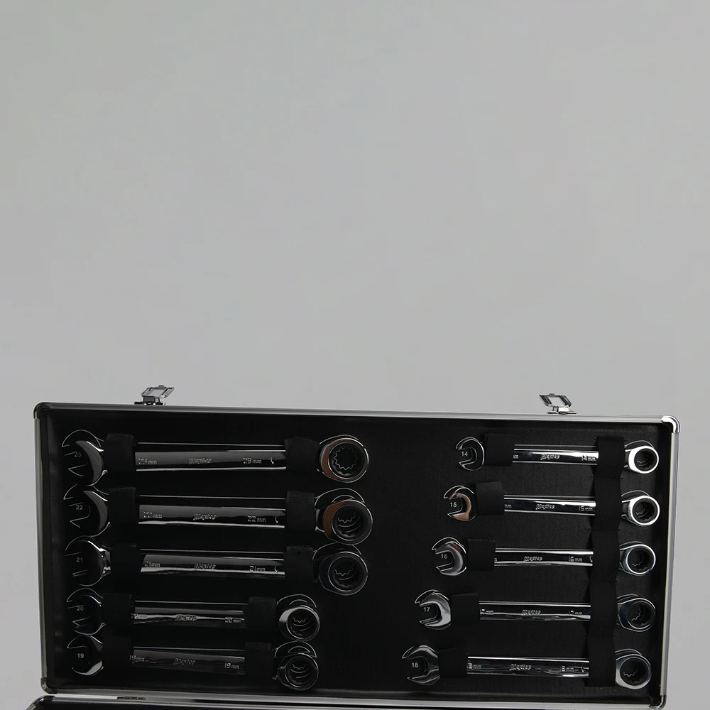 22 pcs auto repair box spanner with ratchet