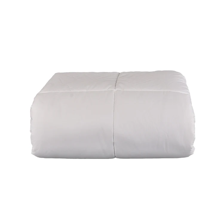 High quality hotel king size ultrasonic microfiber down washed cotton quilt