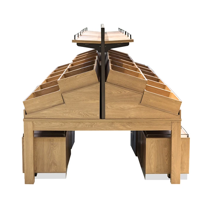 2022 new supermarket fruit and vegetable retail display plastic rack