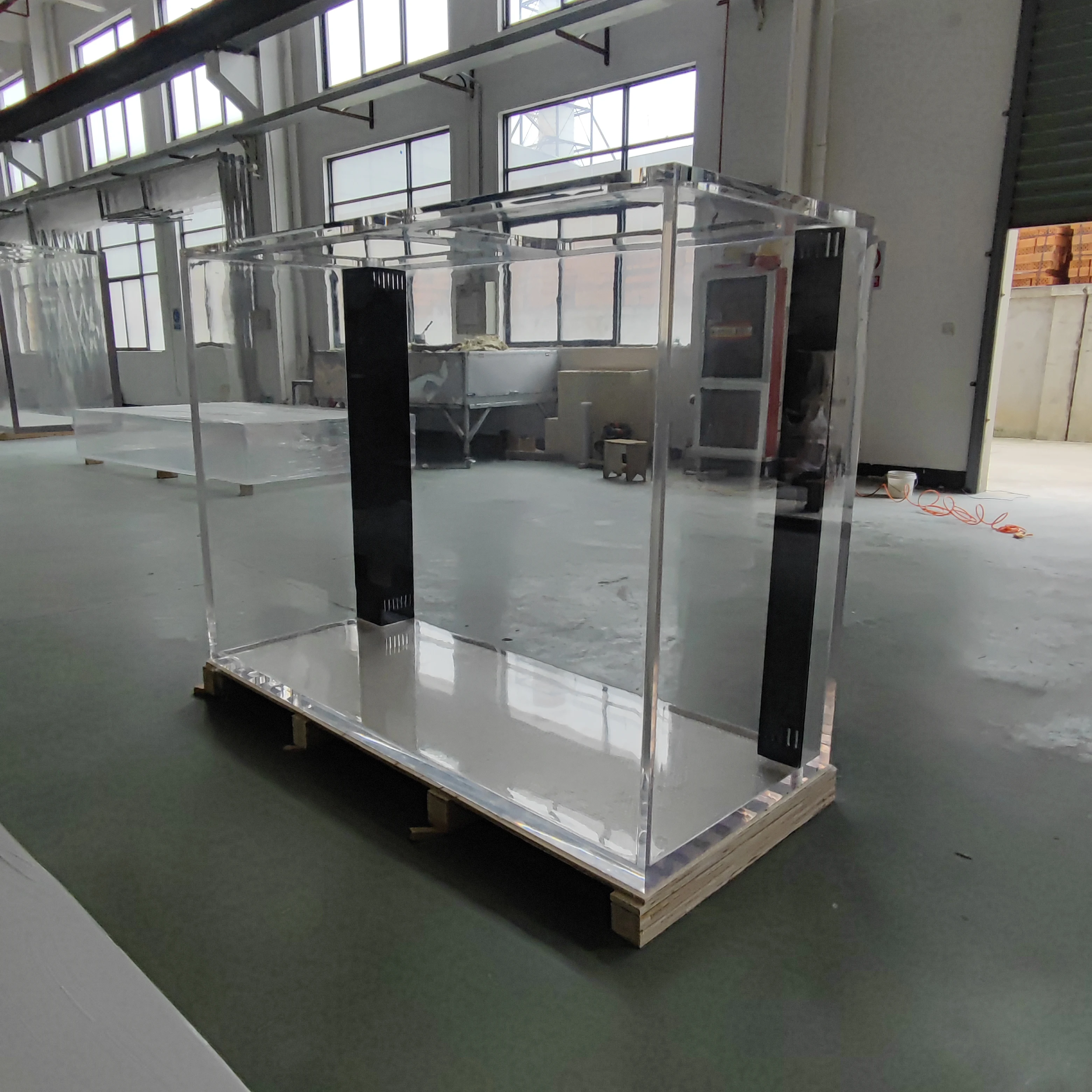 Wholesale cheap modern glass transparent aquarium board filter equipments for fish tank