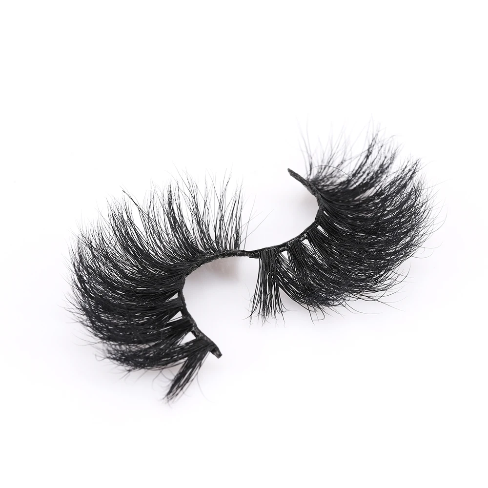 Wholesale 5D 6D Siberian False Eye Lashes 3D Mink Eyelash With Custom Package
