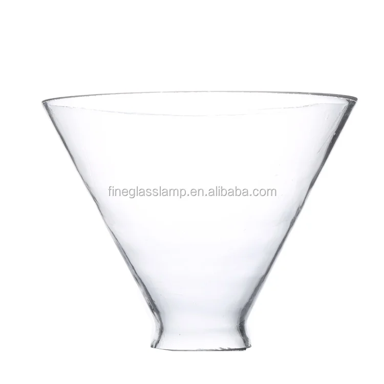 Glass Cover Tempered Clear Glass Lamp Shade Transparent Explosion Proof Lampshade