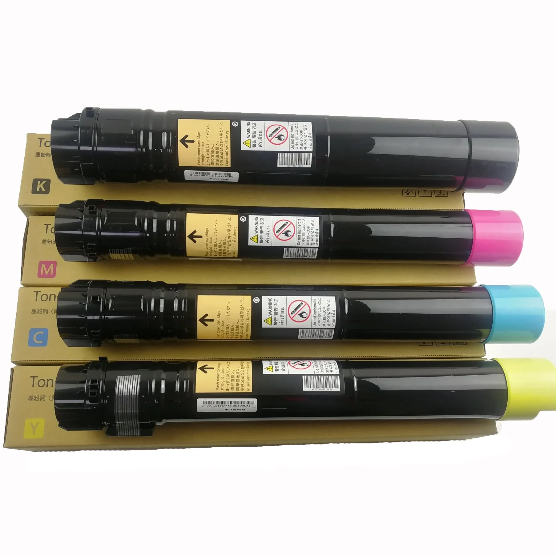  Картридж с тонером ZHHP совместимый CYMK для WorkCentre Xeroxs 7525/7530/7535/7545/7556