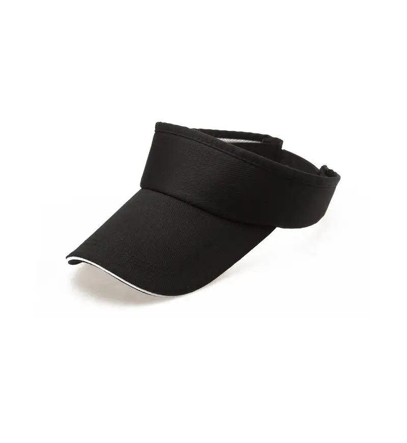 Wholesale 2024 Summer Empty Top Sun Visor Hat Big Wide Brim Uv Protection Sun Caps