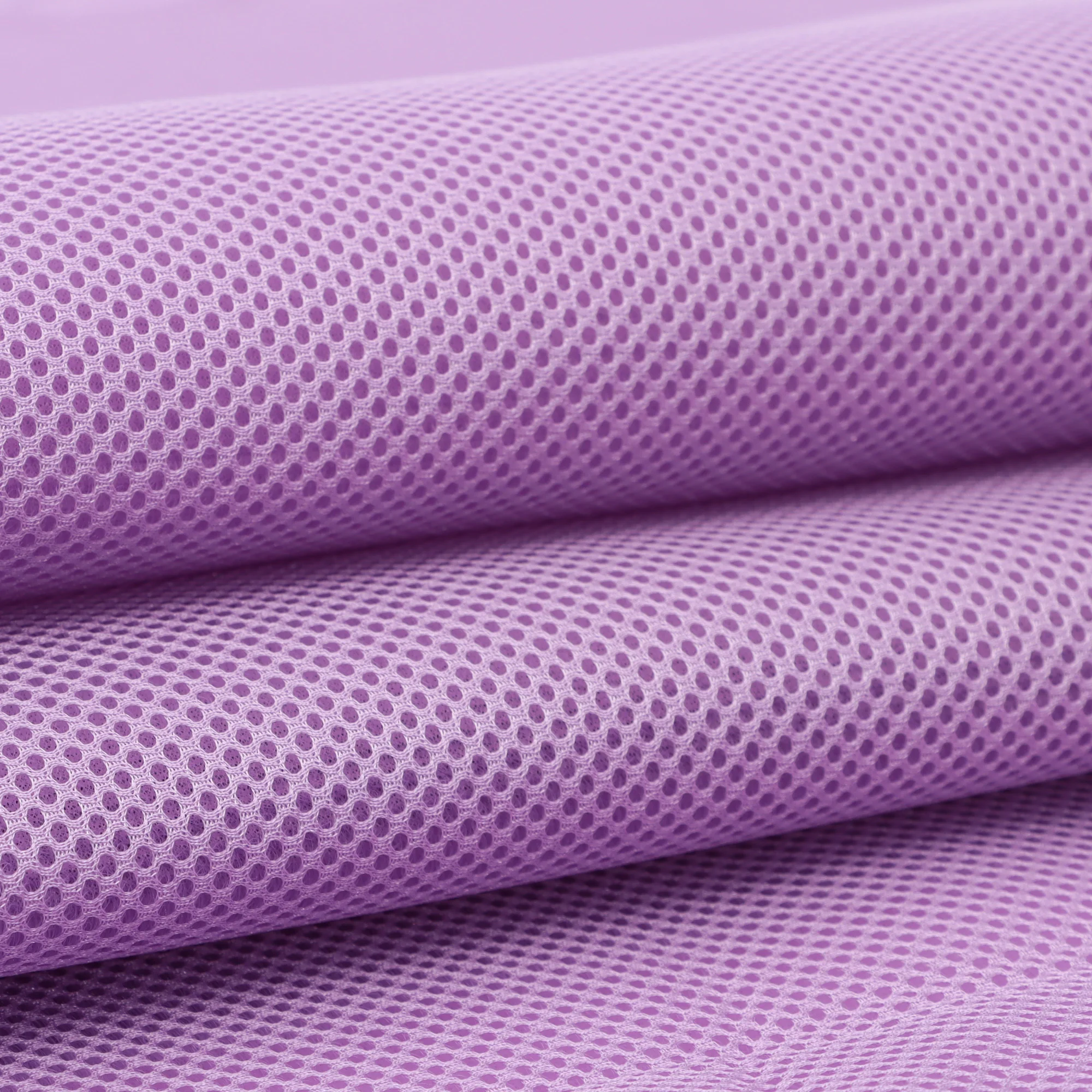 Custom 250gsm 100% Polyester 3d Air Mesh Sandwich Spacer Fabric For Bag Shoes Rehabilitation Supplies