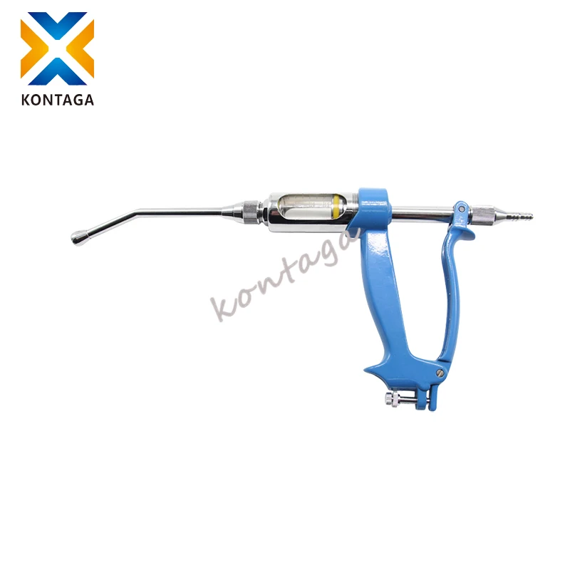 High quality 50ml veterinary automatic metal syringe