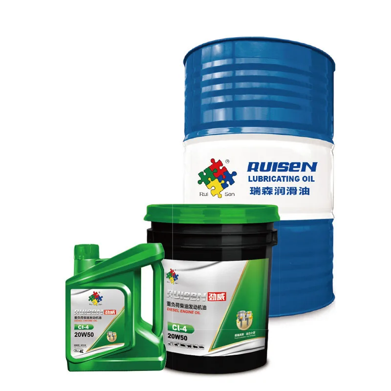 
RUISEN Brand manufacturer T170KG 15w40 CI-4 heavy-duty diesel engine oil 