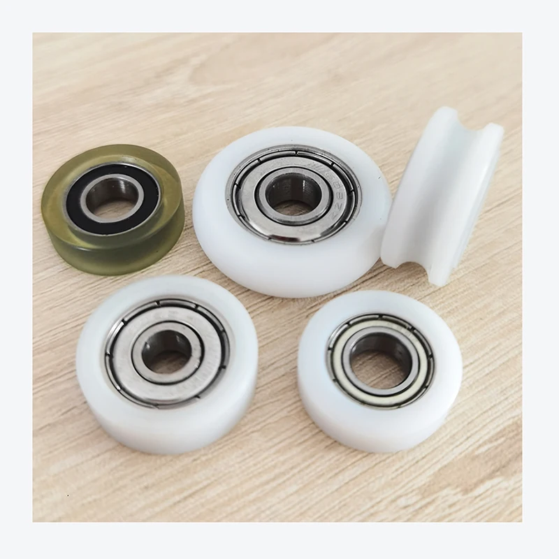 Payload 15KG Pulley Wheel With Bearings 6x22x6 6x22x10 6x21x9 6x22x8 6x24x6 6x24x24MM Rowing Machine Wheel Sliding Door Wheel
