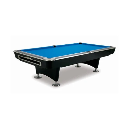 Solid Wood Ultra-Thick Slate Bed Billiards Table 9 Balls including Club Accessories