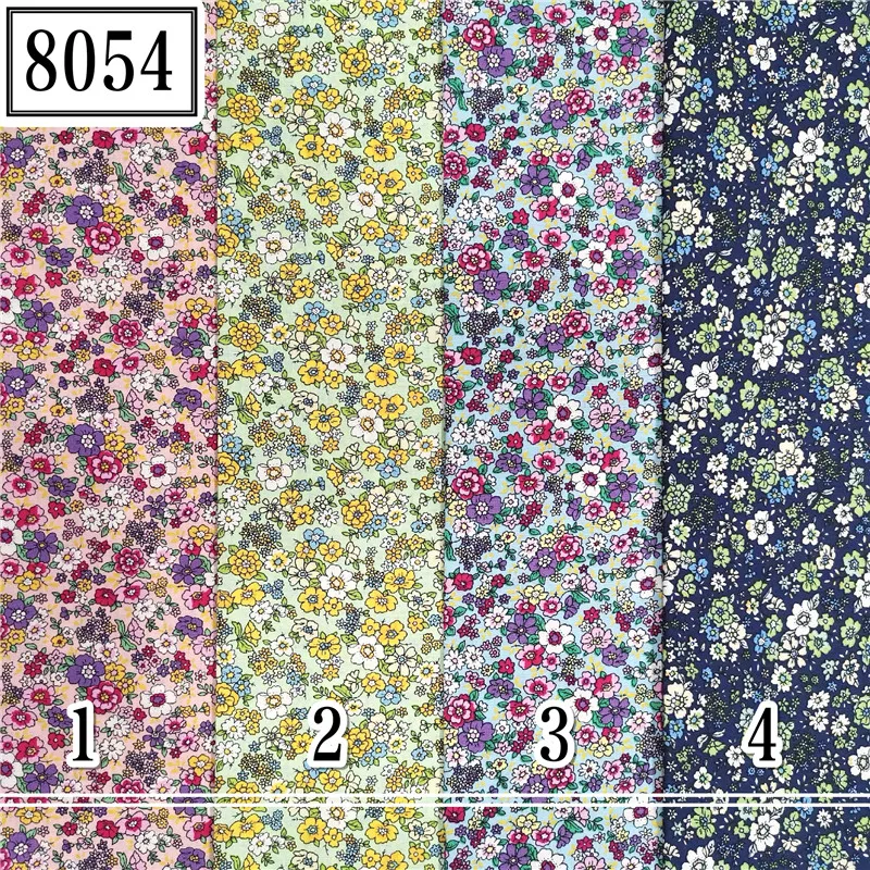 
flower design fashion 100 cotton poplin shirting fabrics 