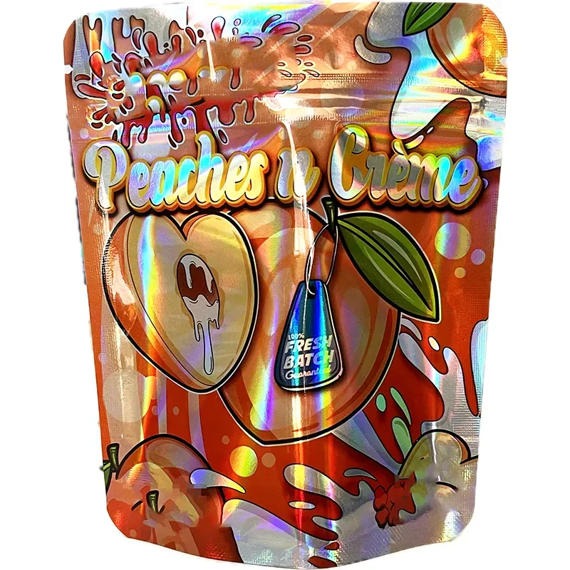 100pcs price COOKIES soft touch design Tactile Film Matte food self-sealing bag 1-3.5g Zipper Smell Proof Cookie Mylar Bag