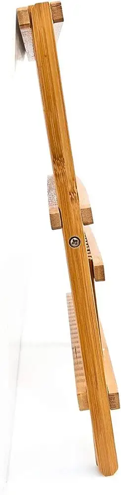 100% Бамбуковая кухонная Двухуровневая Складная Сушилка для посуды сушилка для посуды