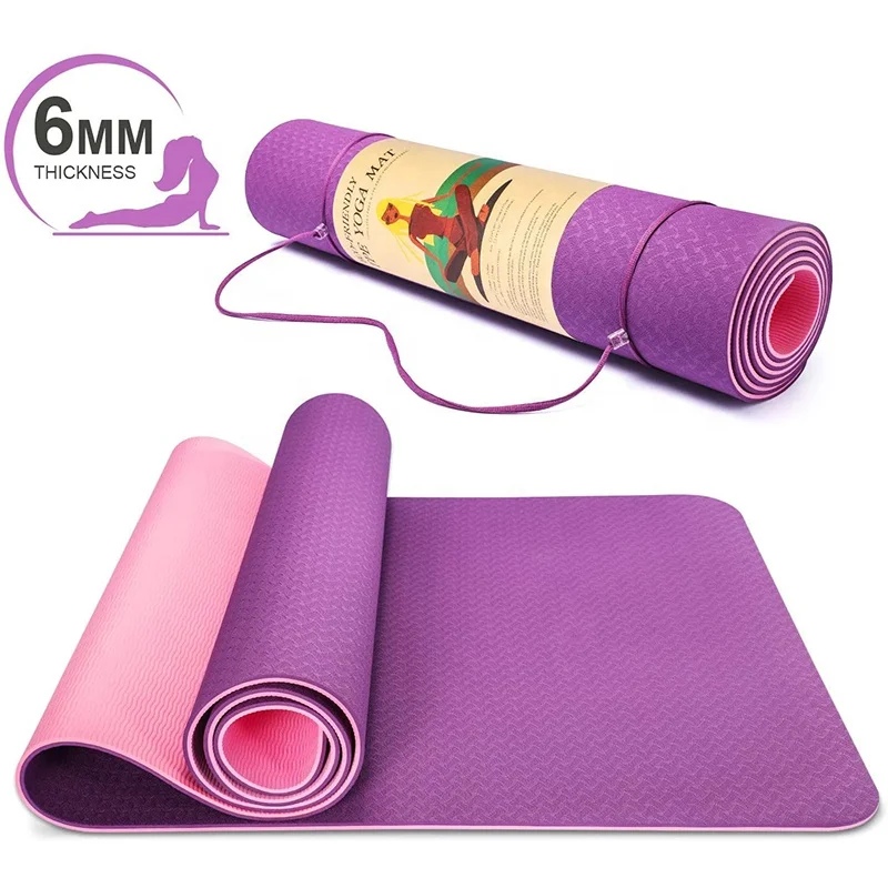 Wholesale material all types of anti-tear workout mats eco friendly natural soft cork yoga mat