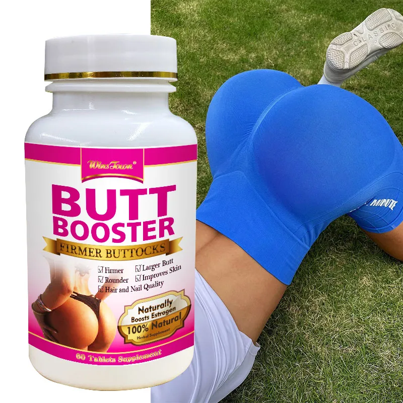 Big Butt Booster Tablet Natural Herbal Lift Growth Buttock up hip Enlargment Enhancement pills For Women Bigger Butt