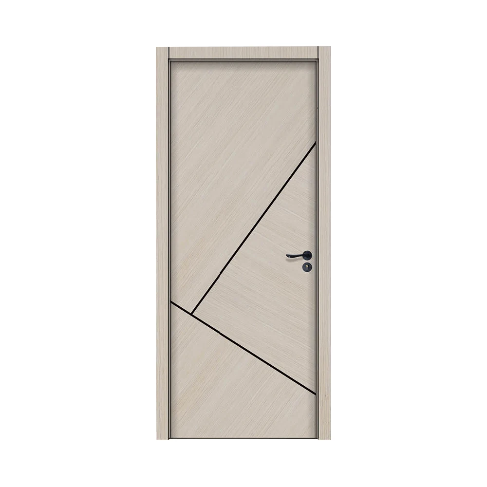 
Strip Single Design Varnish Molding Composite Doors Defias Fine Quality Low Price Metal Interior Composite/solid Wood Wooden 