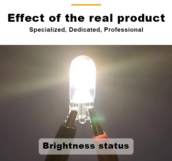 T5 LED Lawn Bulb indicator led bulb Turn Signal LED Light Car Width Lamp #906 #927 #908 #901 #918 Wedge Base car bulb