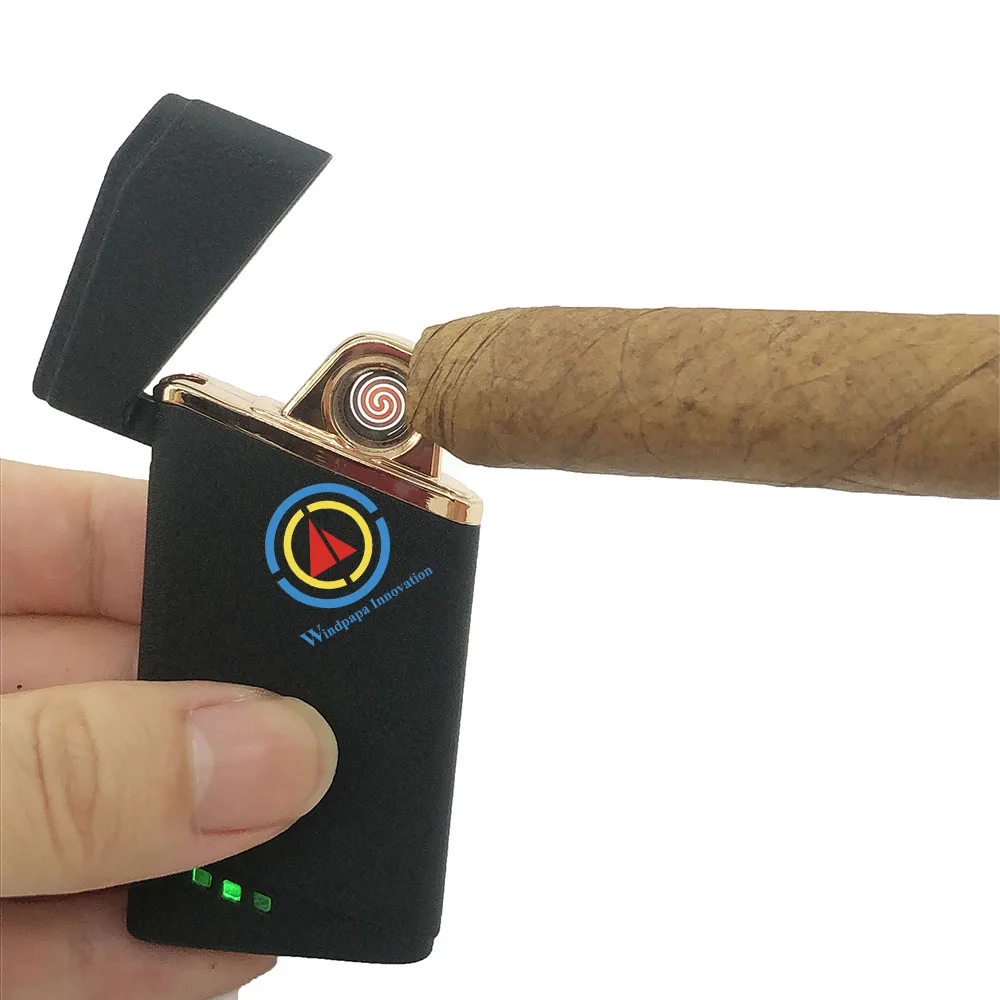 Factory hot sale usb electronic flameless cigarette lighter change unique lighters