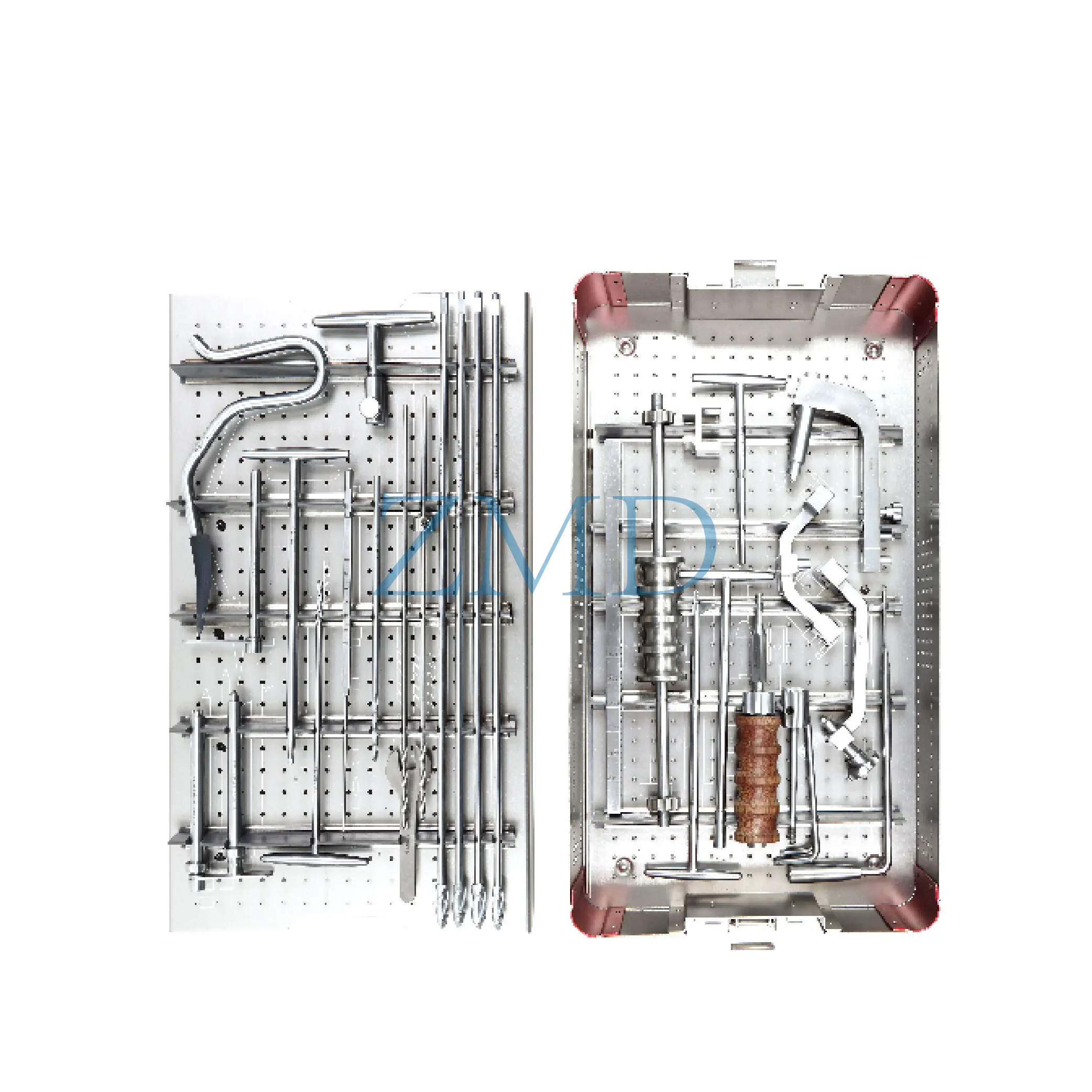 Orthopedic implant Tibia interlocking intramedullary nails instrument set