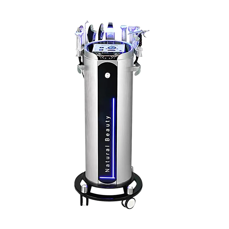 Professional 10 En 1 Hidra Oxygen facial Machine Analizador De Piel Hidra Hidro Hydro Co2 Facials Maquina facial Machine