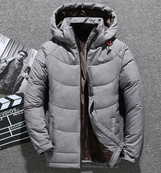 Wholesale new fashion Online shopping popular waterproof modernized white duck feather hood jacket down jacket