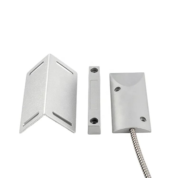 Wired Aluminum Alloy Roller Shutter Metal Gate Door Magnetic Switch Alarm Sensor
