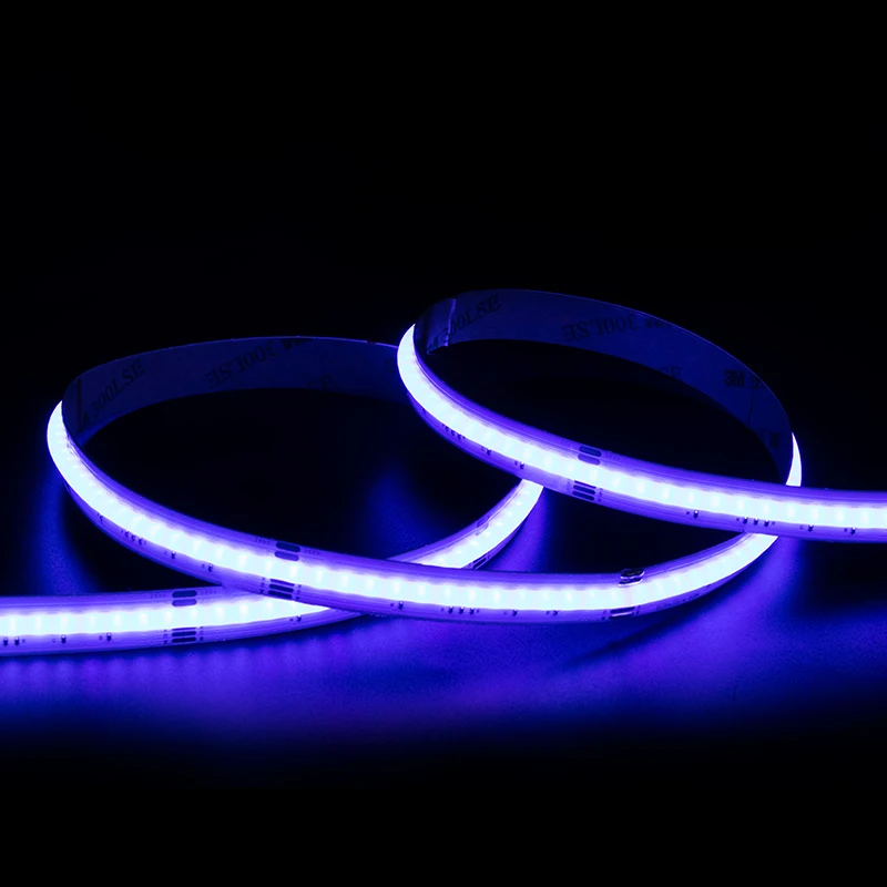 Hot Selling Products 2024 Factory Price RGBW COB Tube Rope Tape 10mm 756D 12V 14W Flexible LED Strip Lights Other Home Decor