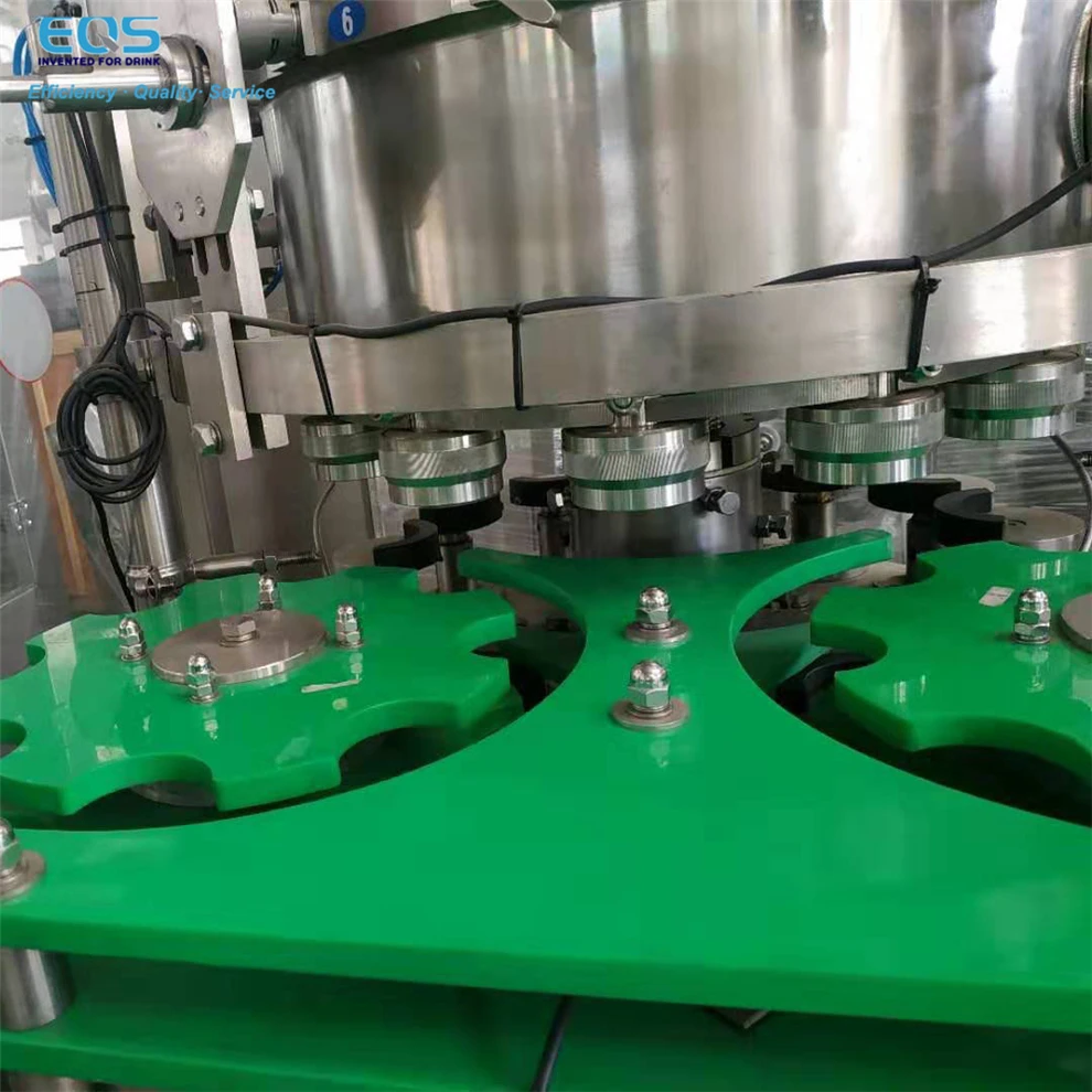 
Automatic Can Soda Drink Filling Production Line Carbonated Energy Drink Canning Machine 