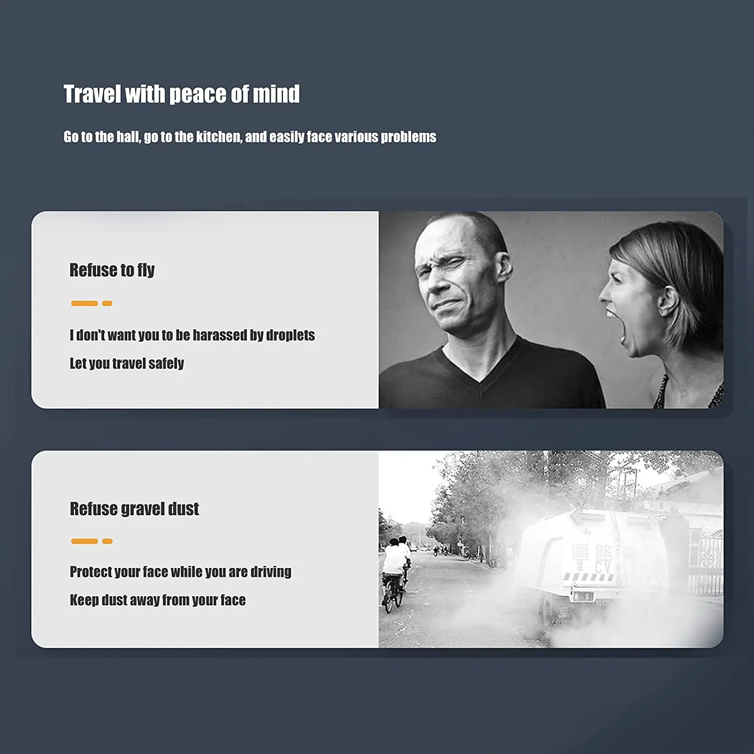 face shield with glasses frame