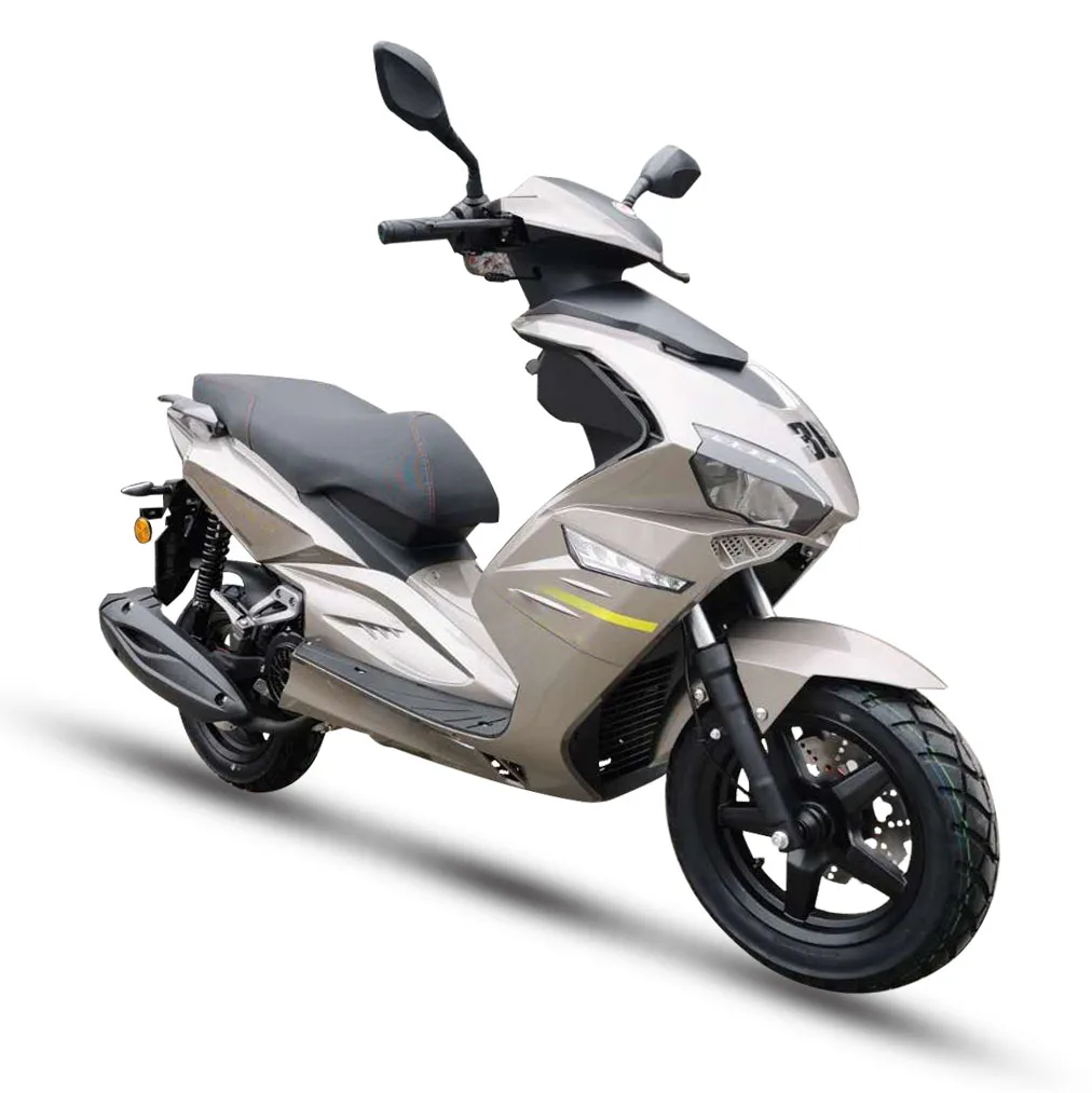 
F8 150CC High Quality Mountain Gas Scooter Mountain Gasoline Scooter Max Chain Seat Body Customized Steel CHINA Air 