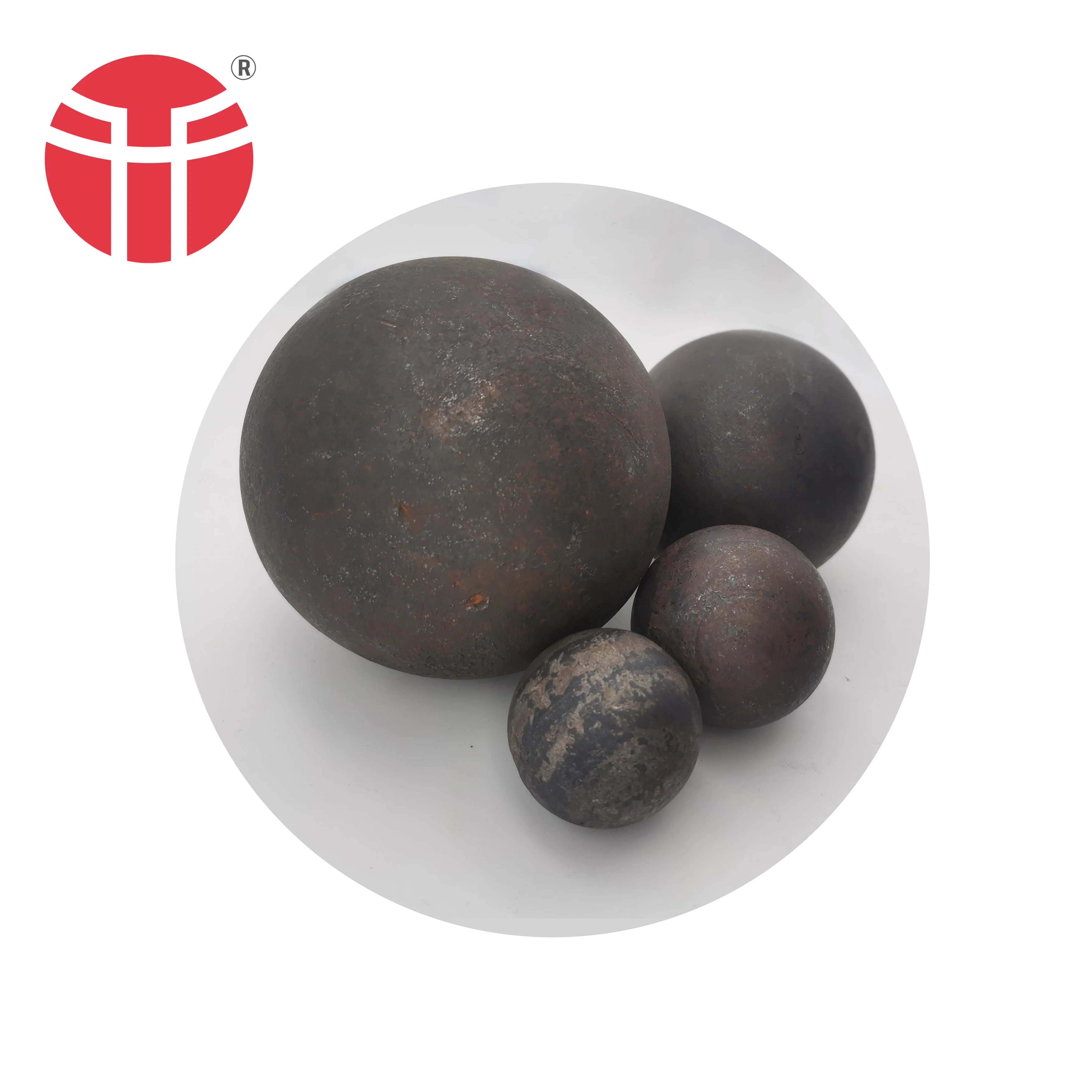 hot rolled rolling roll forged grinding metal carbon media iron steel ball supplier for sale grinding sag ball mill 1 6 5  inch