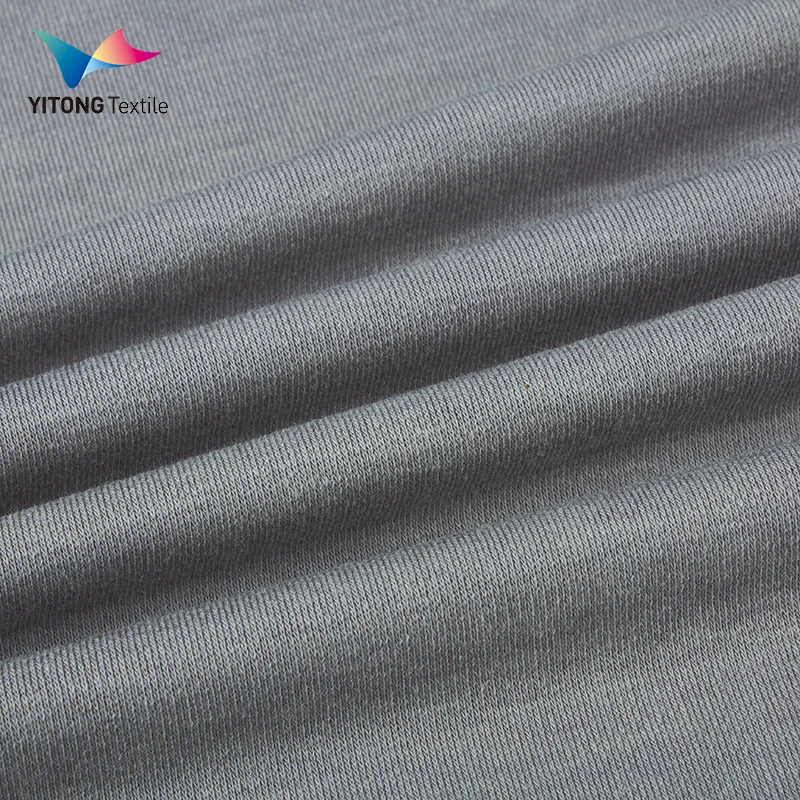Textile Supplier 180 Gsm Wool Polyester Fabric 67% Polyester 28% Wool 5% Spandex Fabric for Sportswear