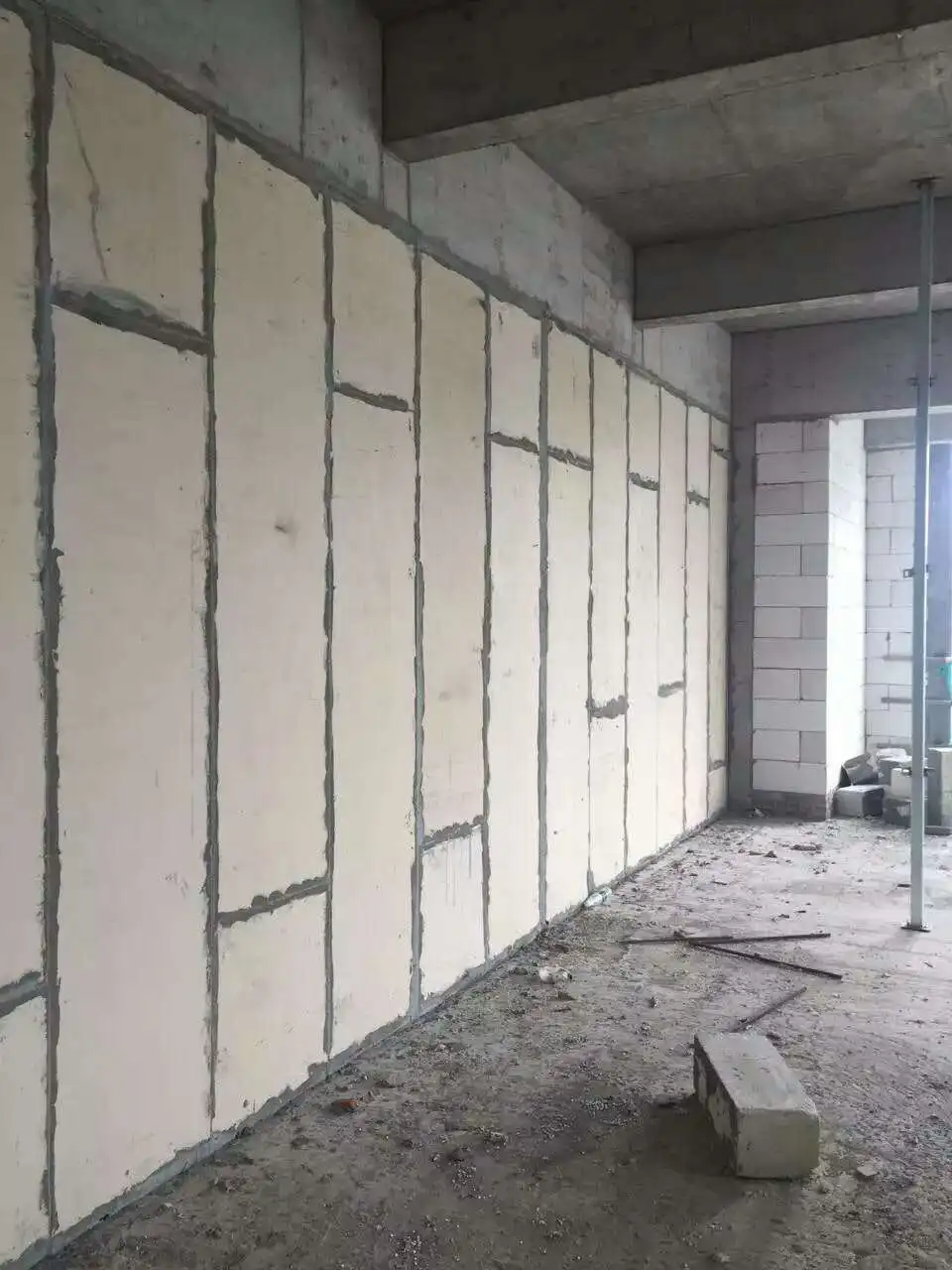 
vertical mold car wall panel production line 