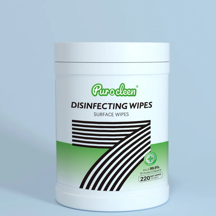 Custom Wholesale 99.9% Disinfecting Wet Wipes Dresswet Canisters Wipes Supplier