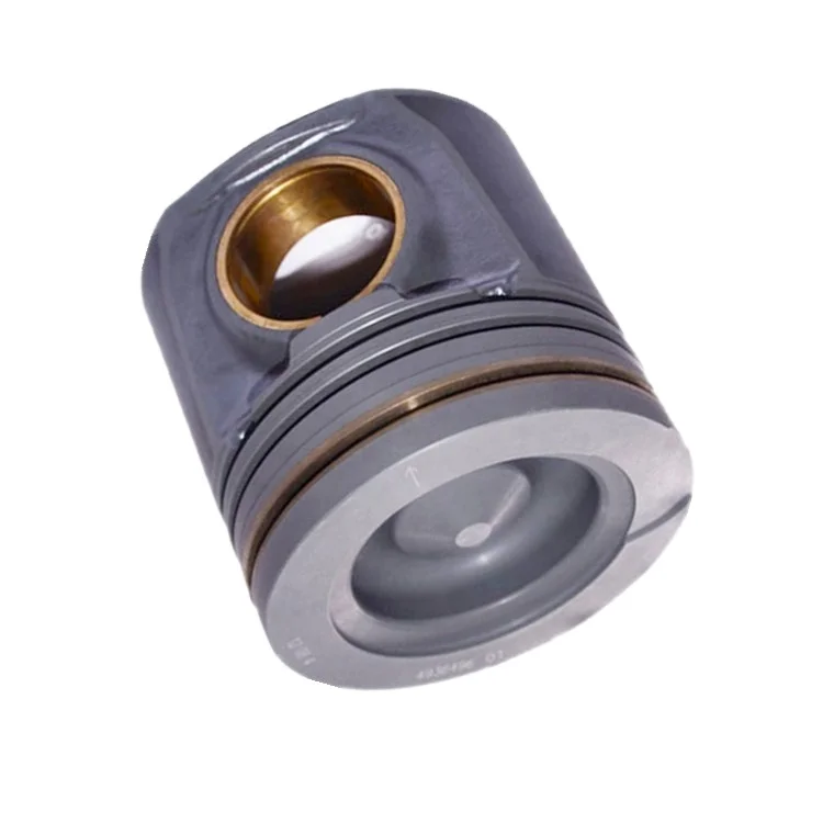 6L 8.9 L375 Piston With Copper Insert 4936469