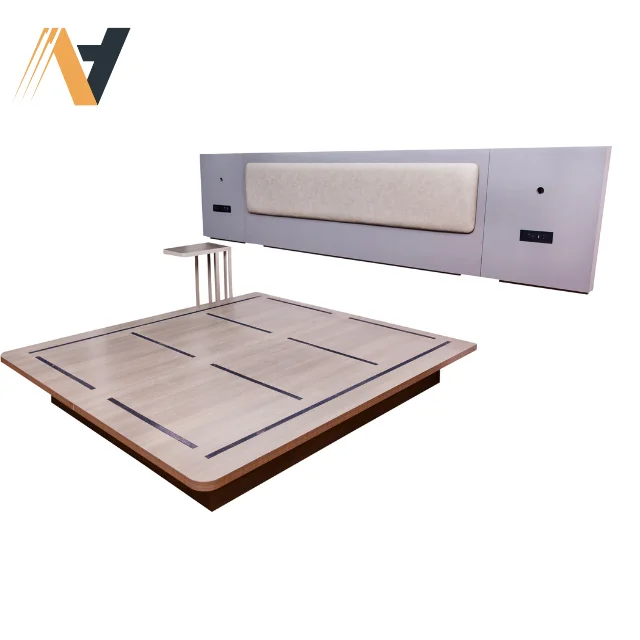 Vietnam Wooden Factory - Wholesale Factory Prices for Latest Double Bed Designs: Single Size Oak Hardwood, Soft Wall Style