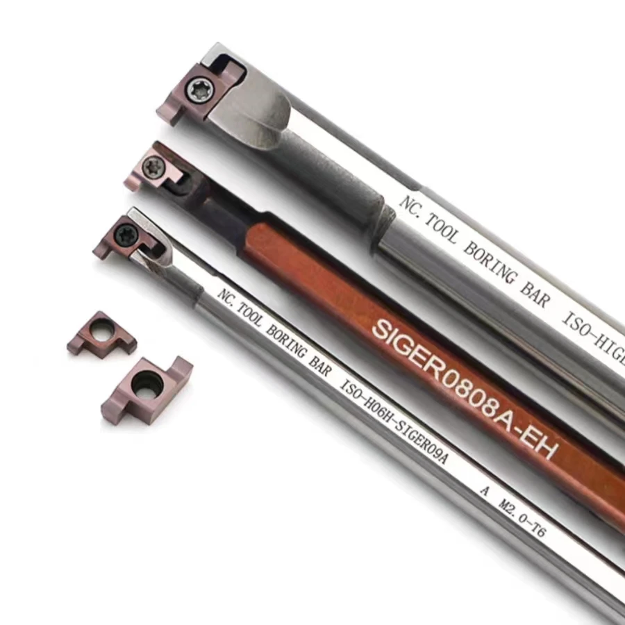 GER Series Inserts GER200 Carbide Small Hole Grooving Inserts GER200A/B/C/D  Internal Hole Slotting Tool