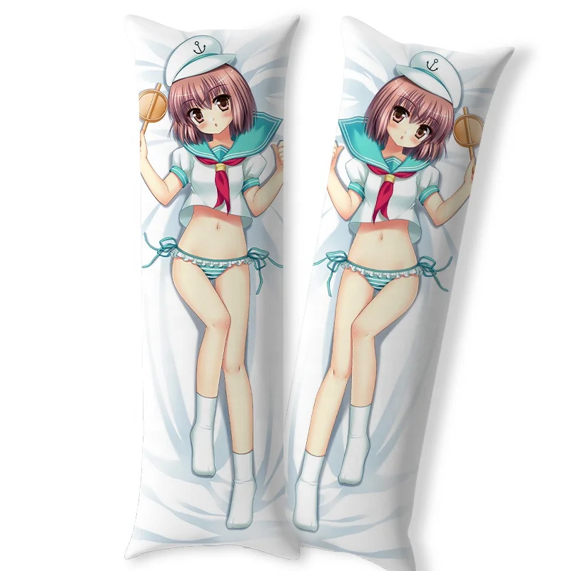 Качественная аниме подушка для обнимания дакимакура, подушка для тела с сублимационной печатью, индивидуальный чехол дакимакура