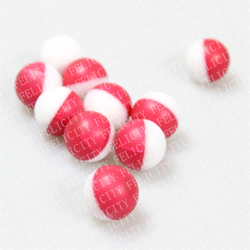 New Arrival 0.68/0.5/0.43 Caliber 20% customized Powderballs for Self Defense PLA Shell Balls/Bullet Powder Paintball