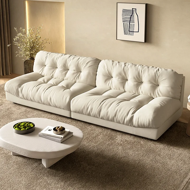 Three-Dimensional Fashion Soft Skin-Friendly Three-Seat Comfortable Sofa