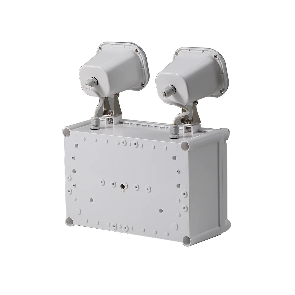 Industrial wholesale rechargeable IP65 Waterproof twin spot emergency light with 3 years warranty