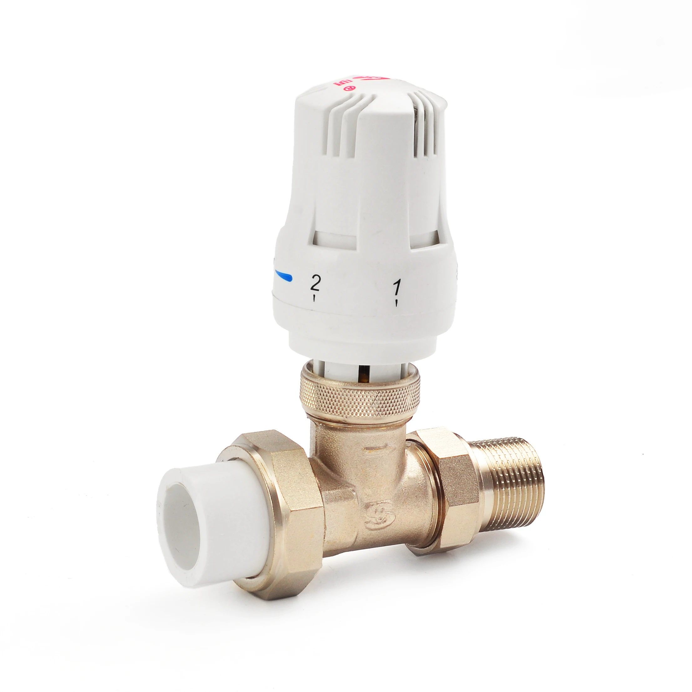 
SU-W527 High quality straight type temperature control thermostatic mixing valve 