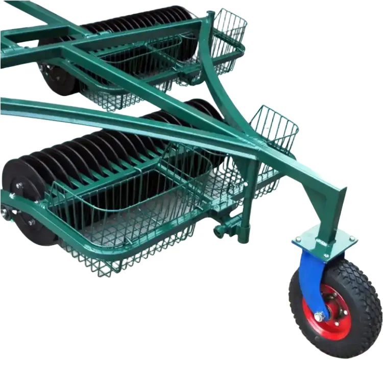 Factory Price 3 Section Golf Ball Picker Roller Machine 3 Gang Golf Ball Picker Driving Range