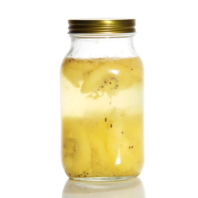 Modern 8oz 16oz 32oz Mason Jar, Glass Jar & Glass Bottle for Contemporary Food Storage