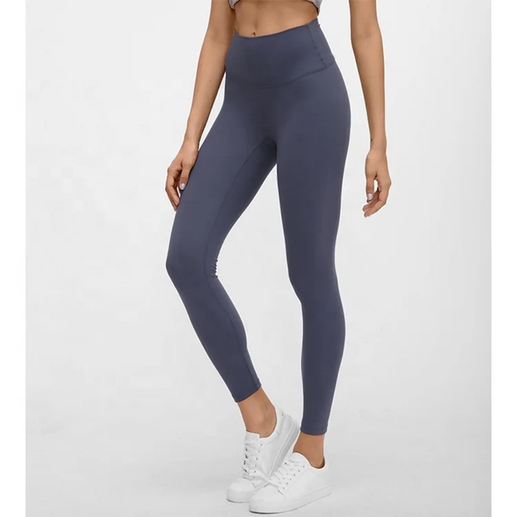 Lulu yoga leggings tights naked high waist sports pants 36 colors available fitness high waist leggings