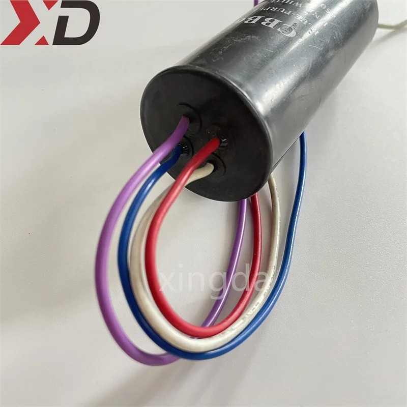 Customized 1uf To 100uf 110 450vac 50 60Hz CBB60 9.7uf 5.2uf Capacitor Ac Motor Capacitor